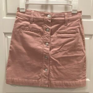 SEVEN corduroy skirt. Pale pink. Size 25.